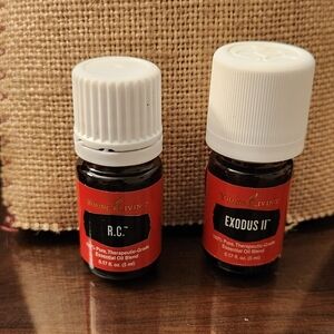 Young Living R.C. and Exodus II Essential Oils